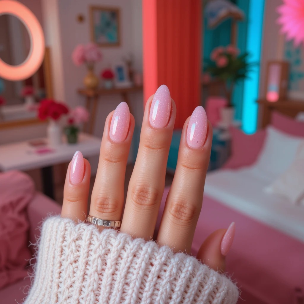 Blush Pink with Pearl