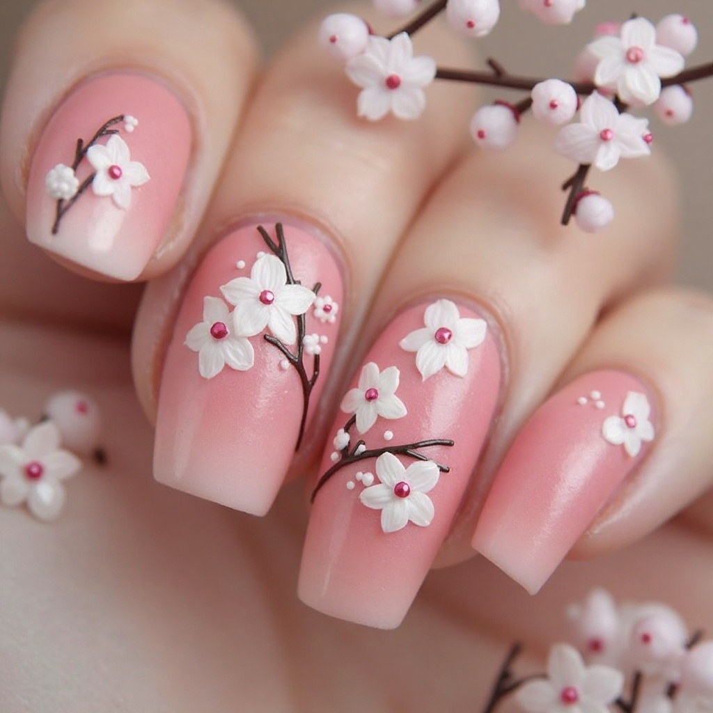 Cherry Blossom Ombré