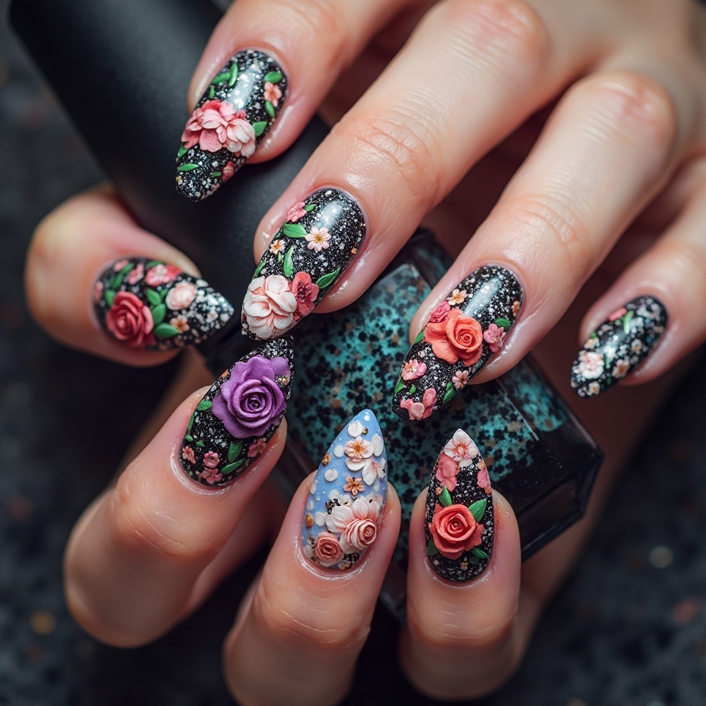 Coffin Nail Art Canvas