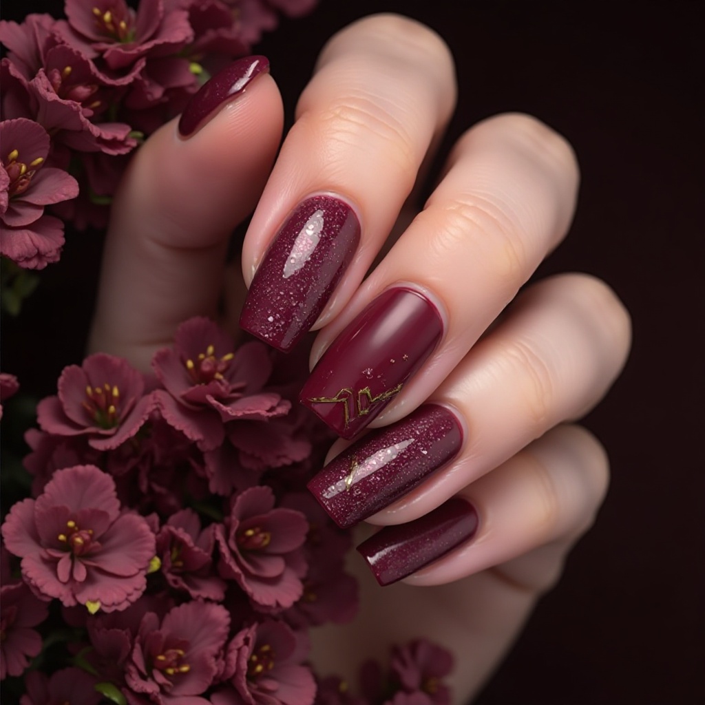 Deep Burgundy