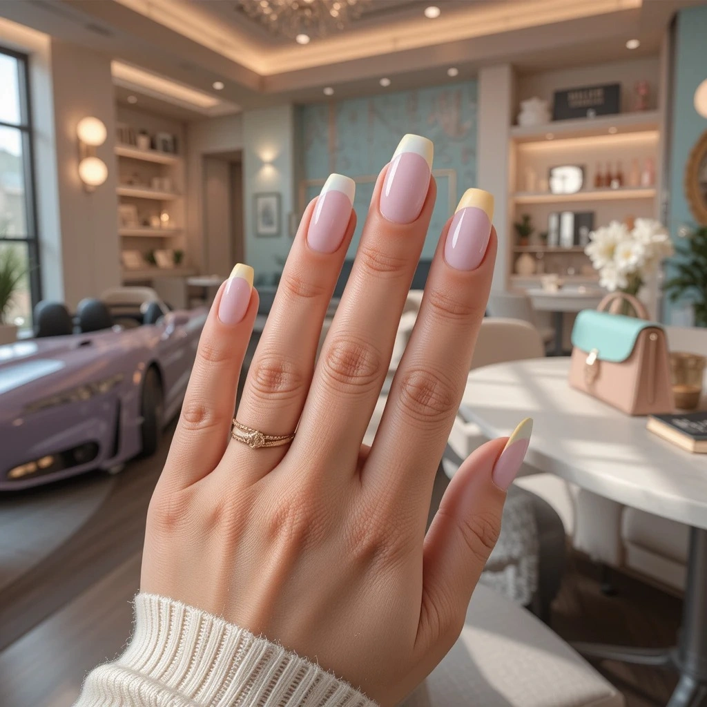 French Tip Reimagined