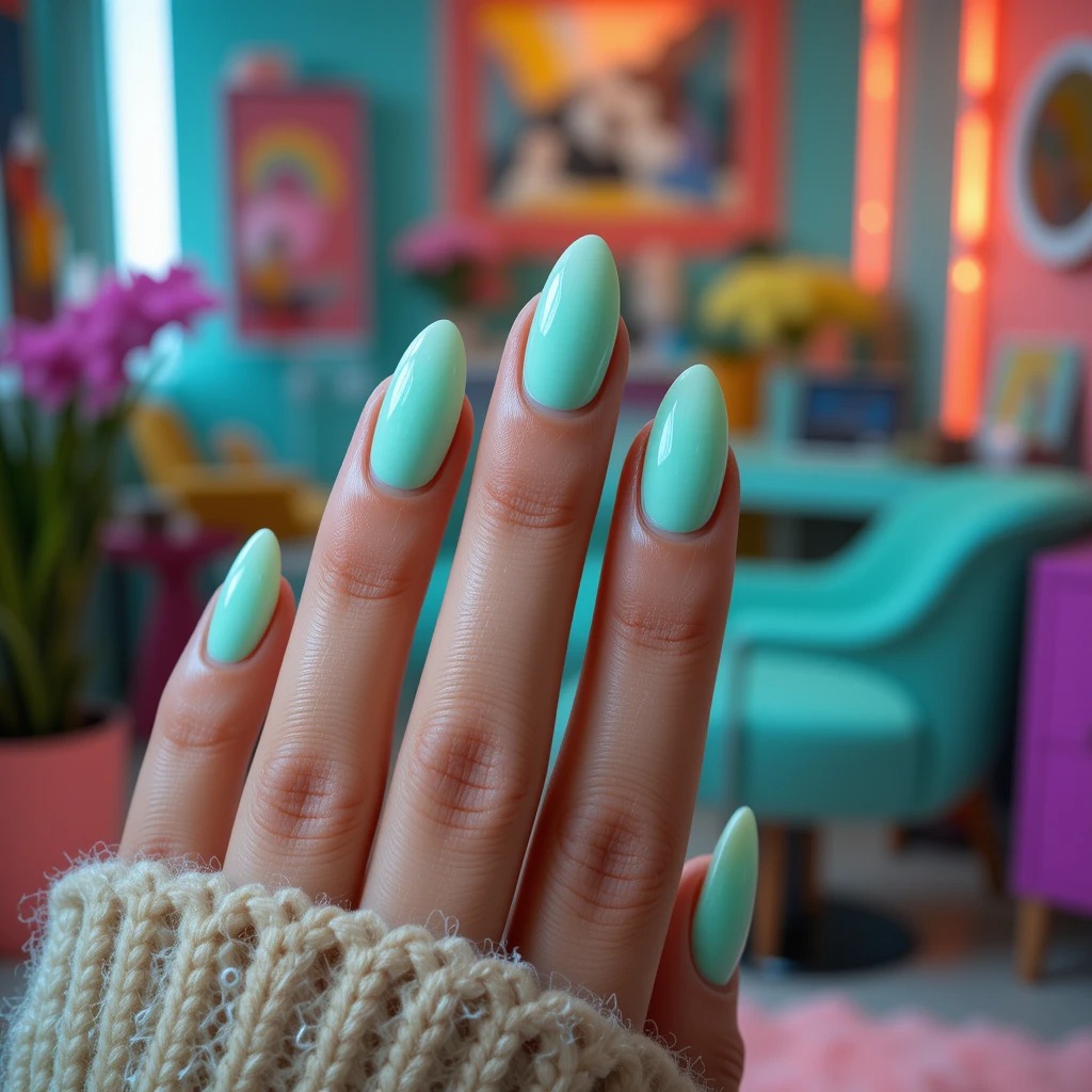 Fresh Mint Green