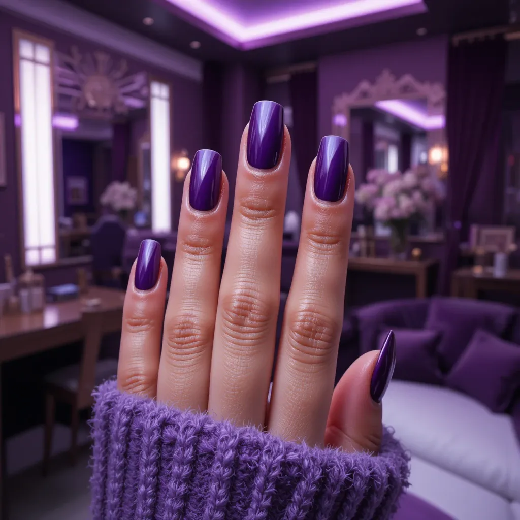 Glossy Deep Amethyst