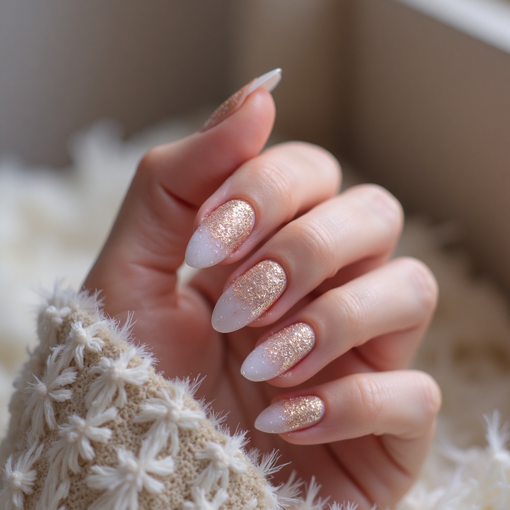 Holographic Glitter Tips