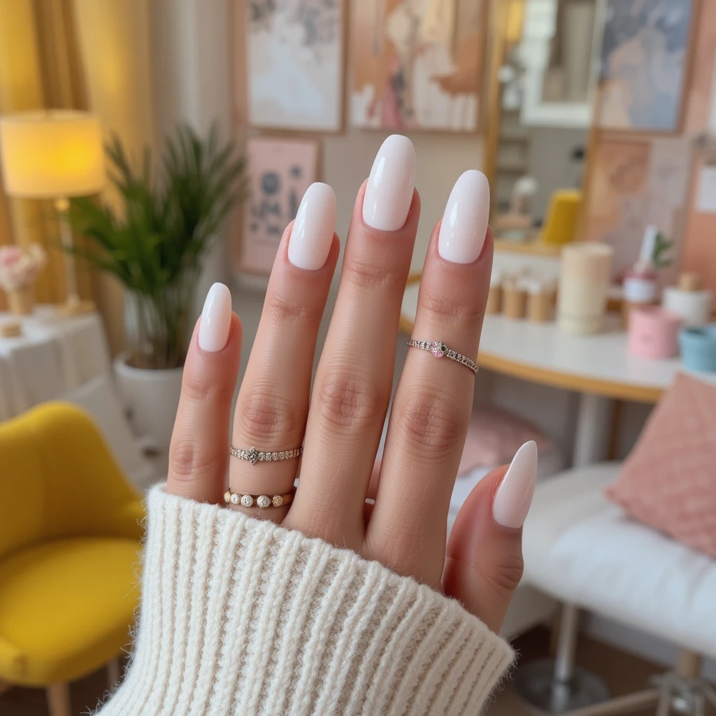 Milky White Minimalism