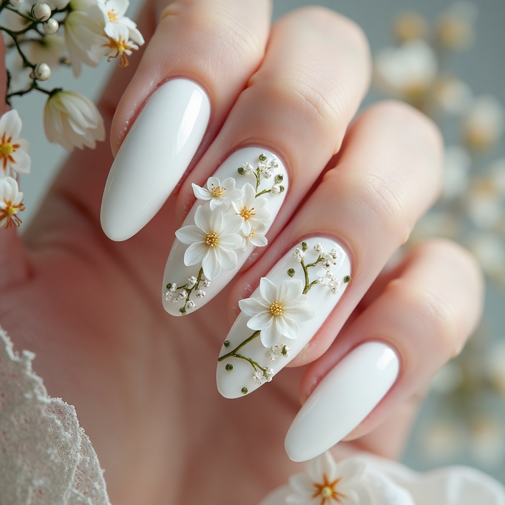 Monochromatic White Garden