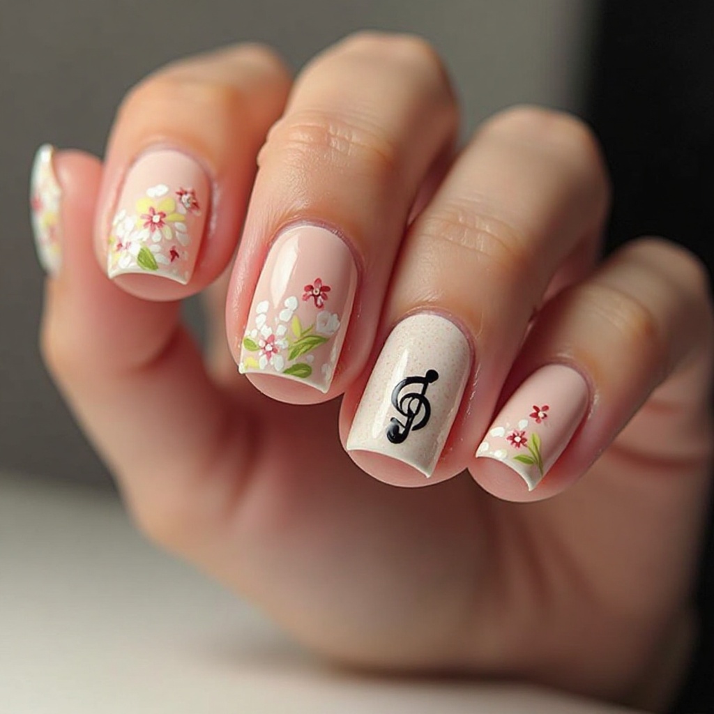 Music Note Minimalist Art