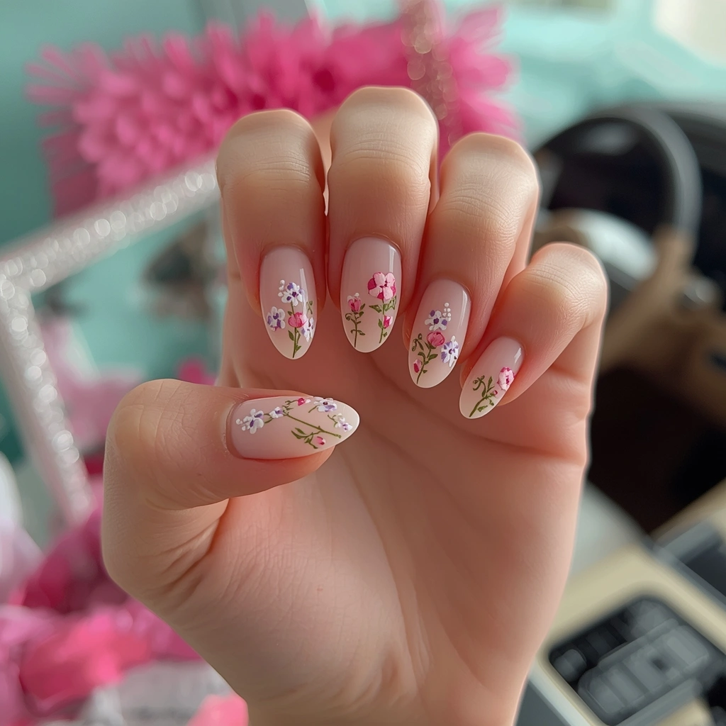 Negative Space Florals