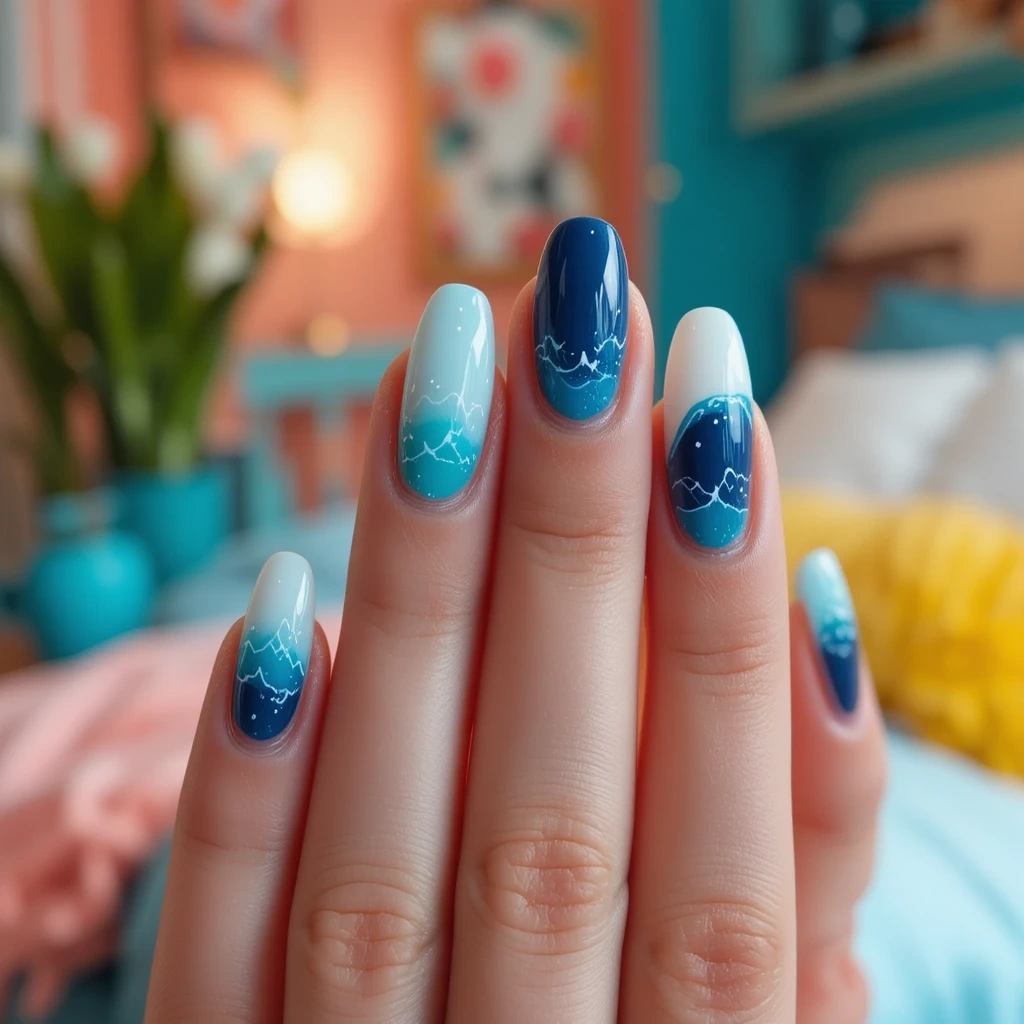 Ocean Wave Ombré