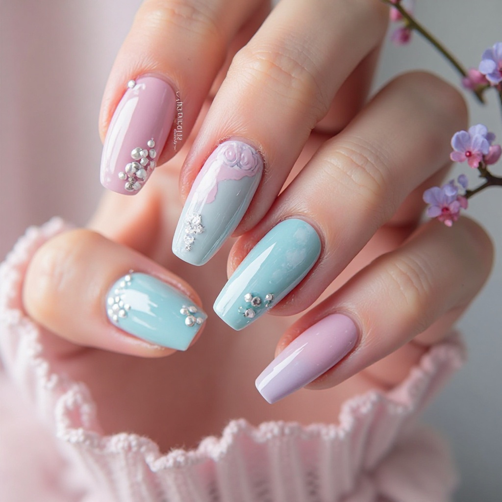 Pastel Acrylic Extensions
