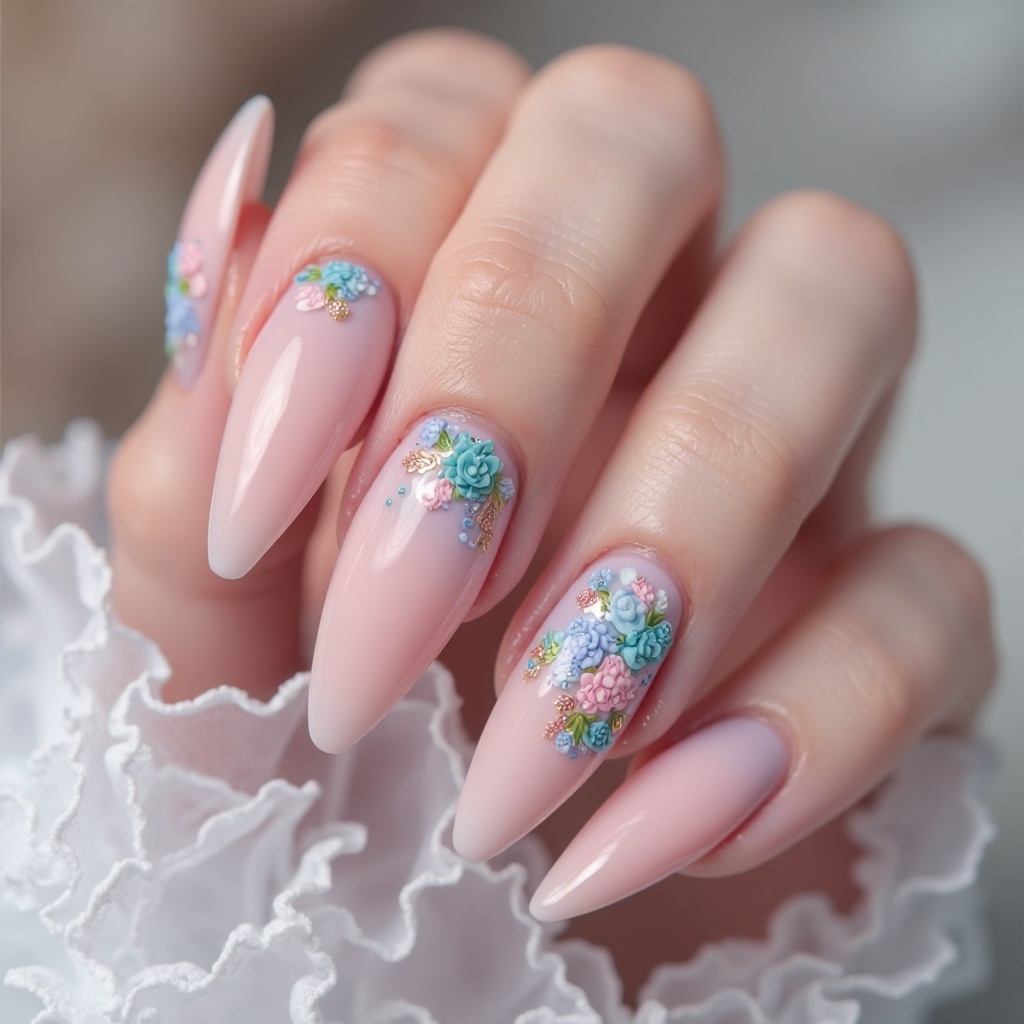 Pastel Almond Elegance