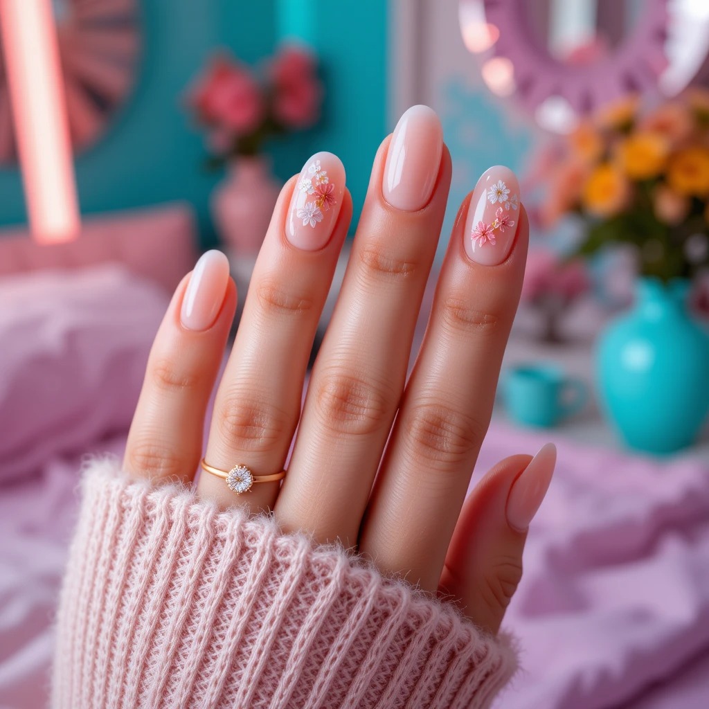 Pressed Flower Accent