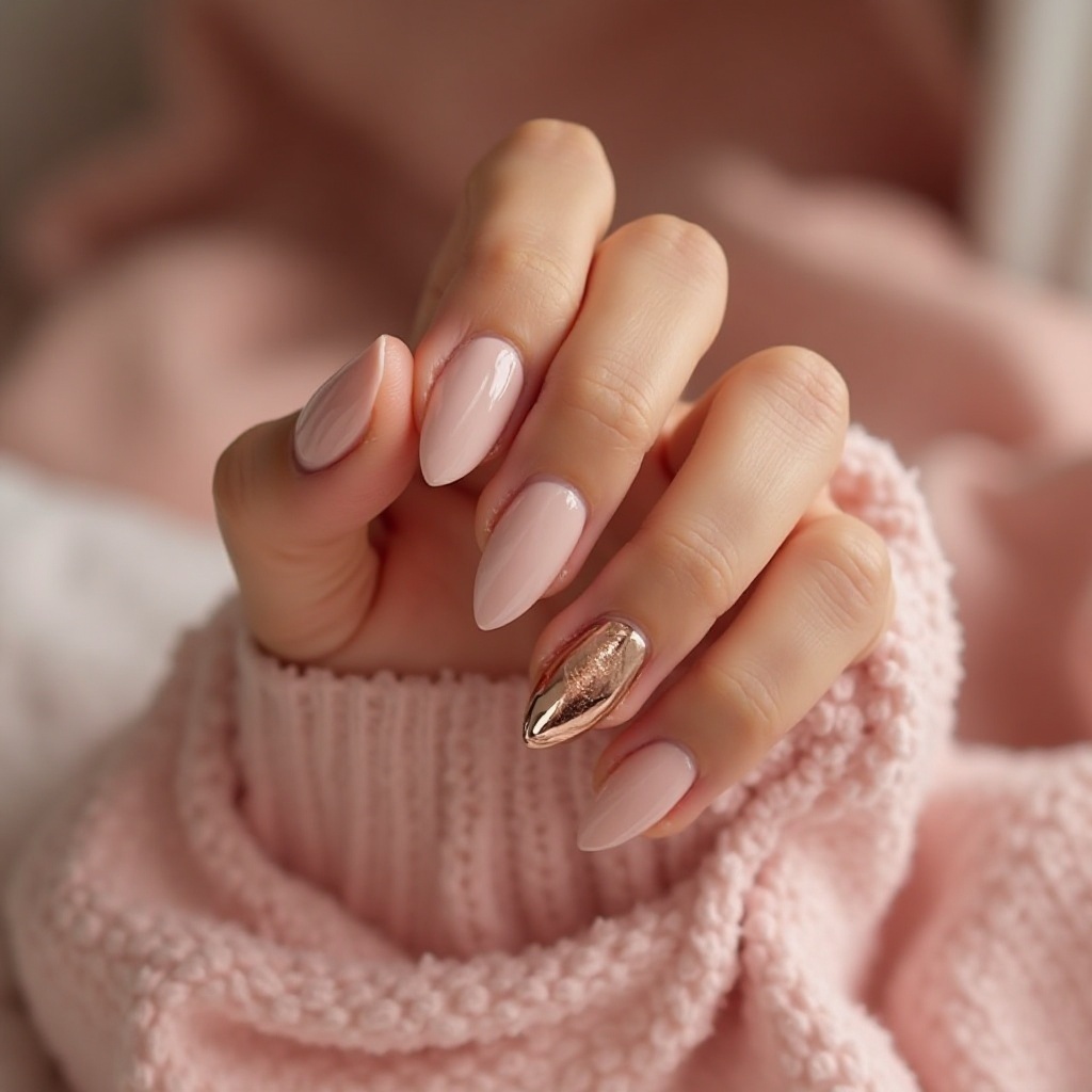 Rose Gold Accent Elegance