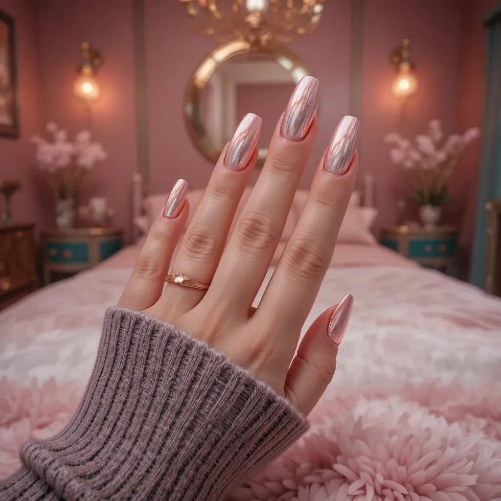 Rose Gold Chrome Dream