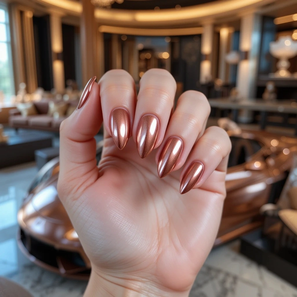 Rose Gold Chrome