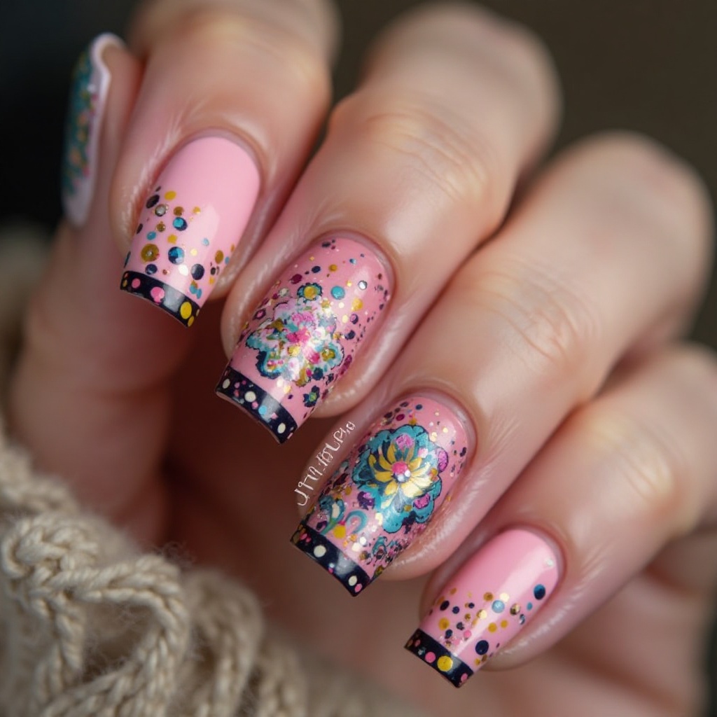 Short Nail Art