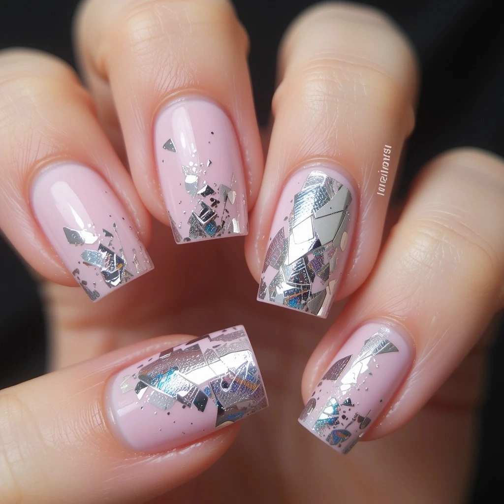 Silver Foil Accent