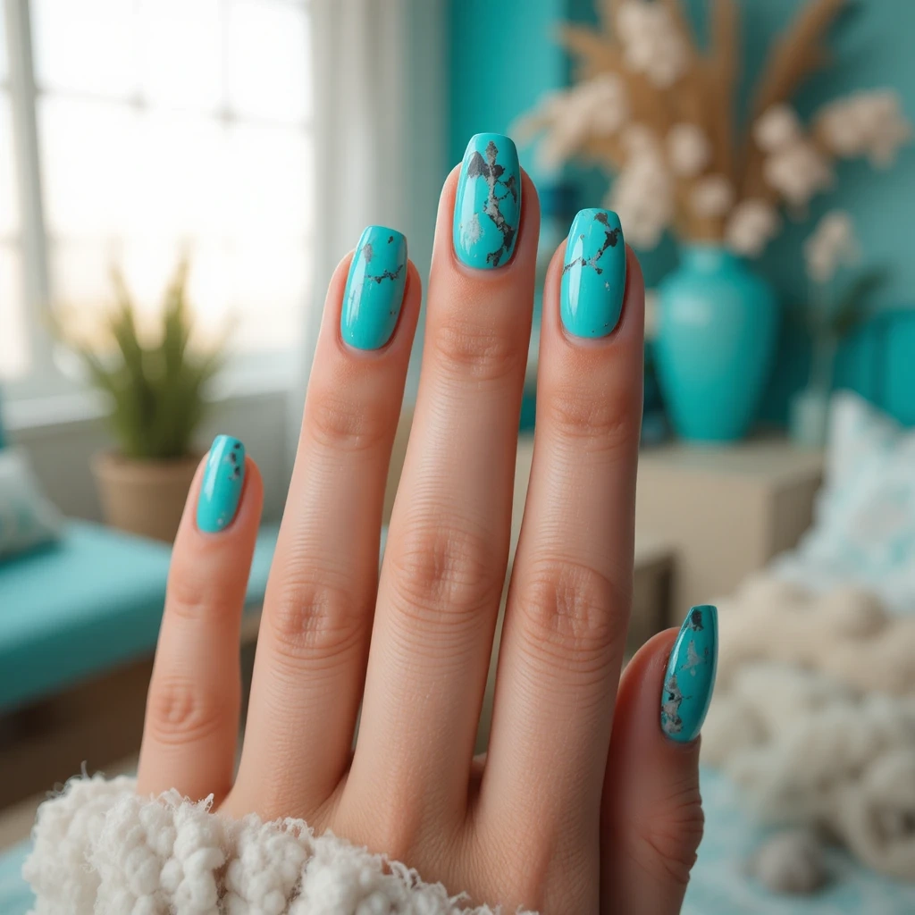 Turquoise Stone Accent