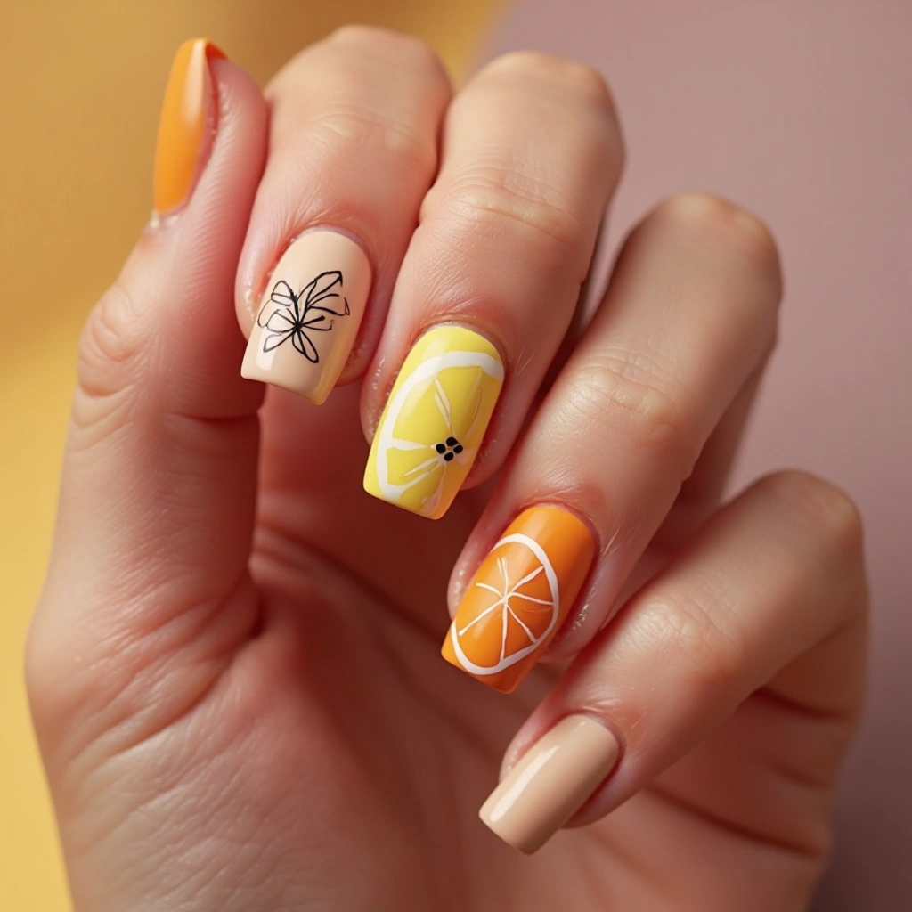 Citrus Boho Minimalist