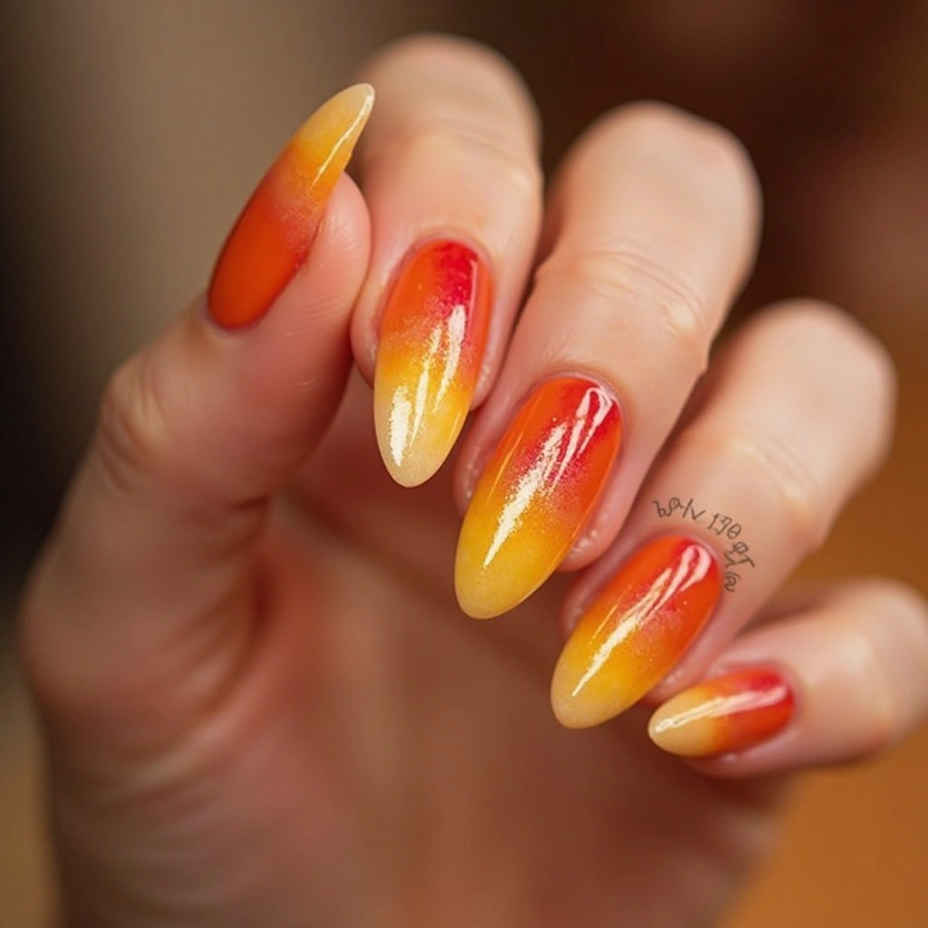 Juicy Orange Ombre