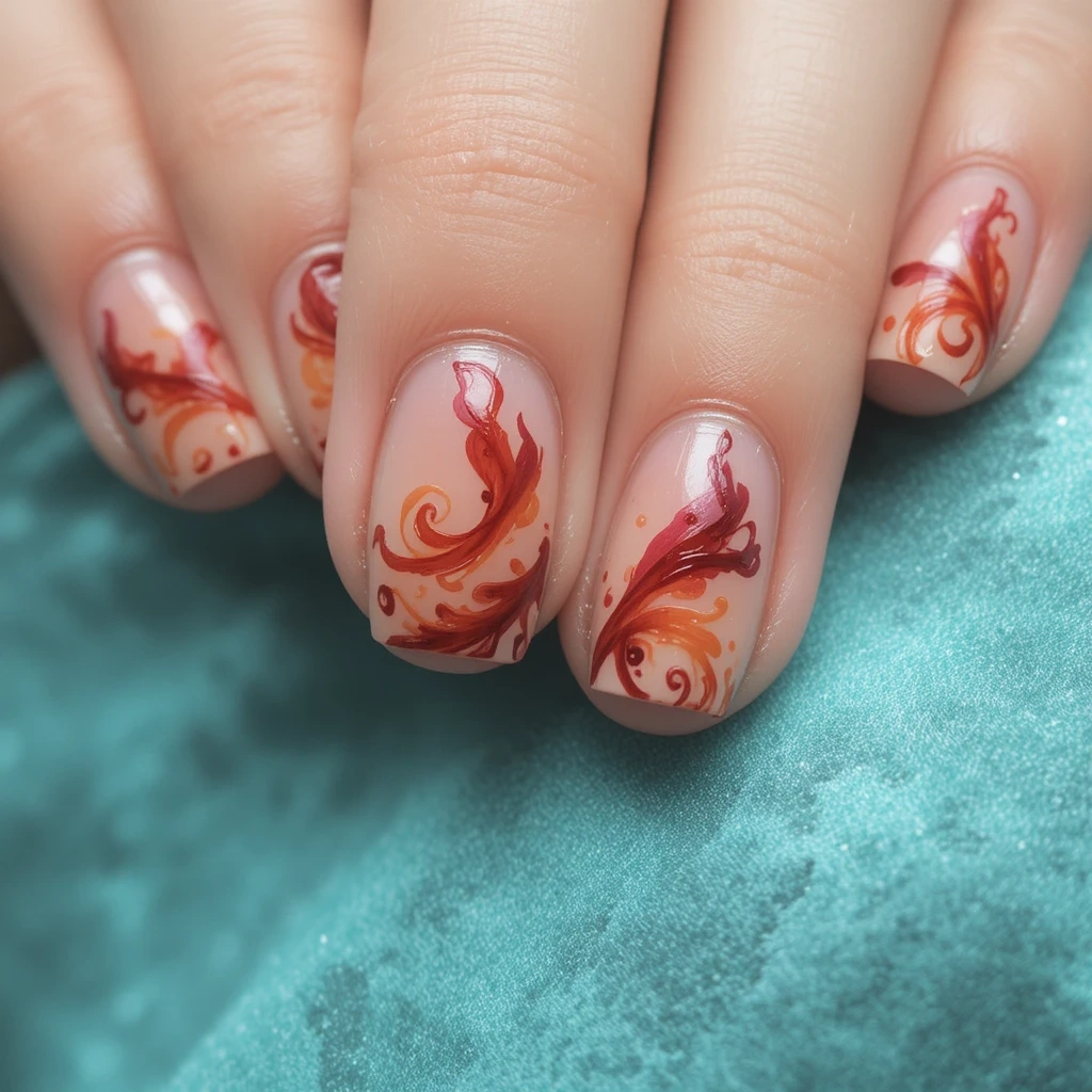 Cajun Shrimp Nails