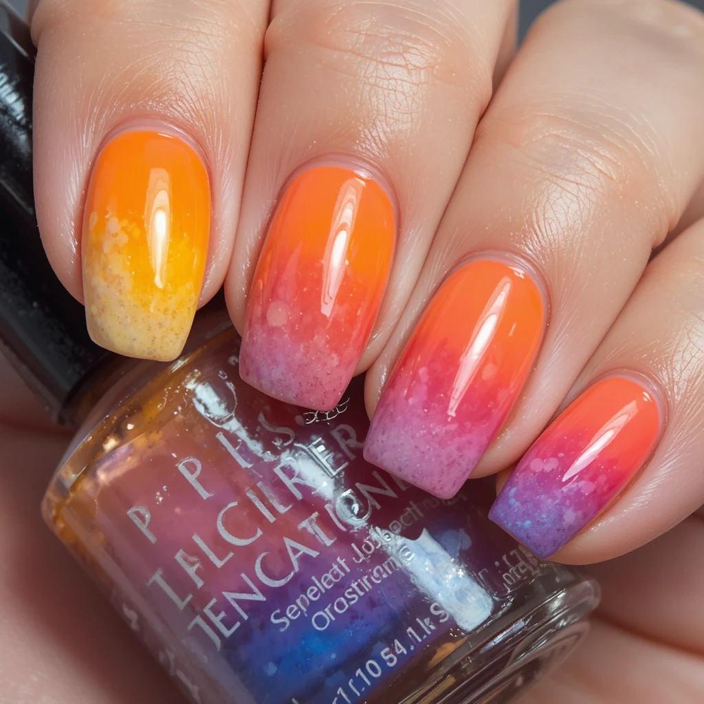 Sunset Gradient Ombré
