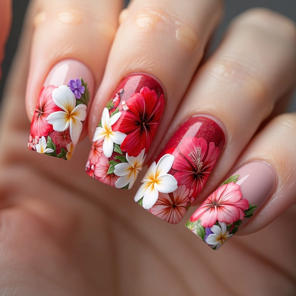 Tropical Flower Bouquet 