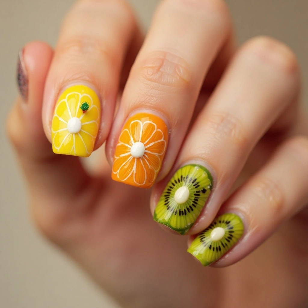 Tropical Fruit Slices