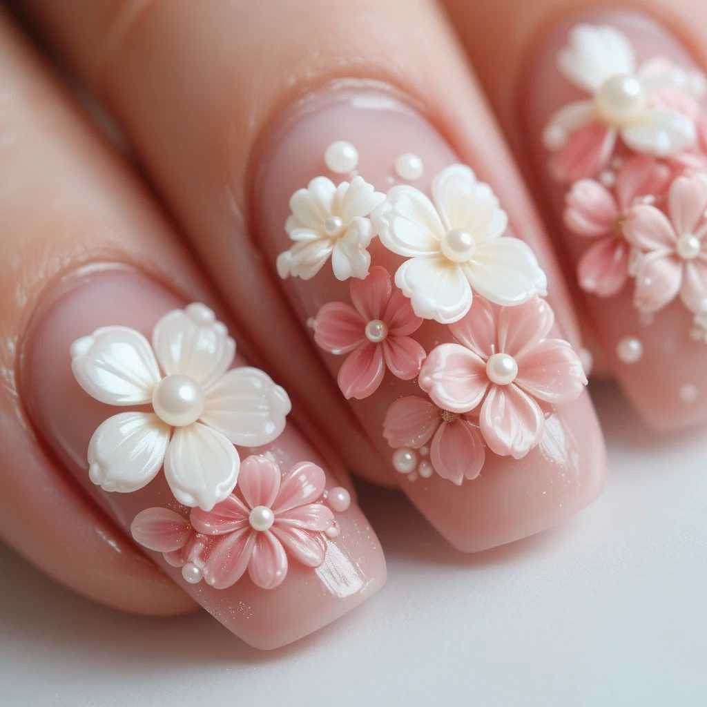 3D Gel Flower Garden