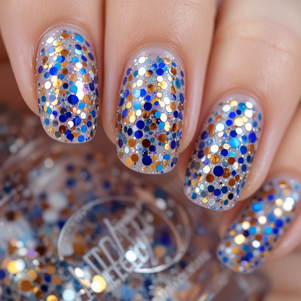 Confetti Nails