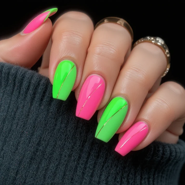 Summer Acrylic Nails