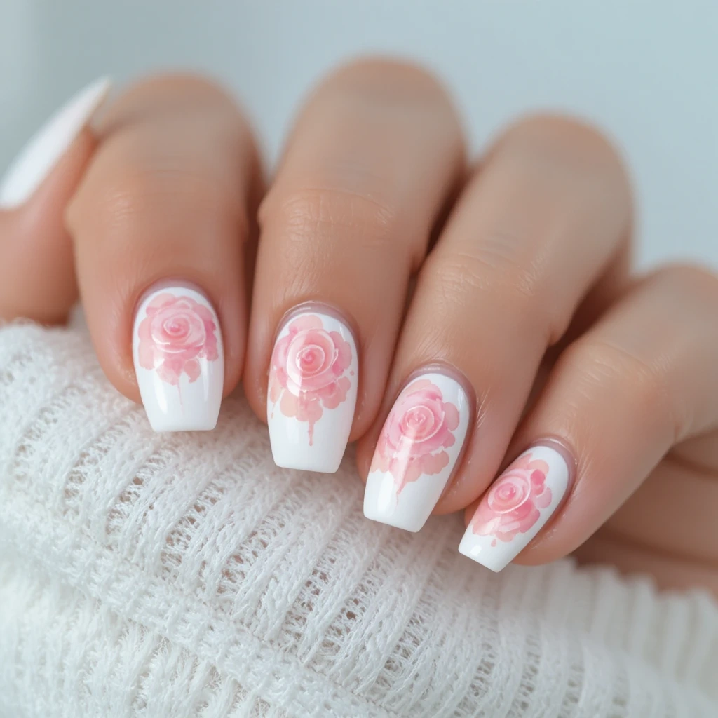 Watercolor Rose Blush