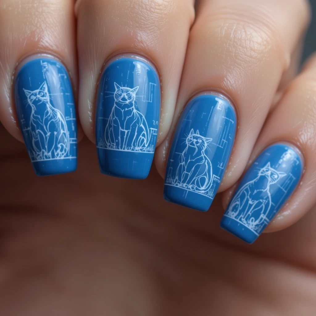 Blueprint Cat