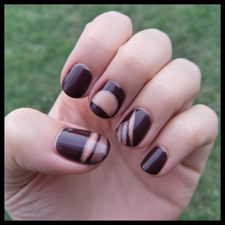 Brown Negative Space