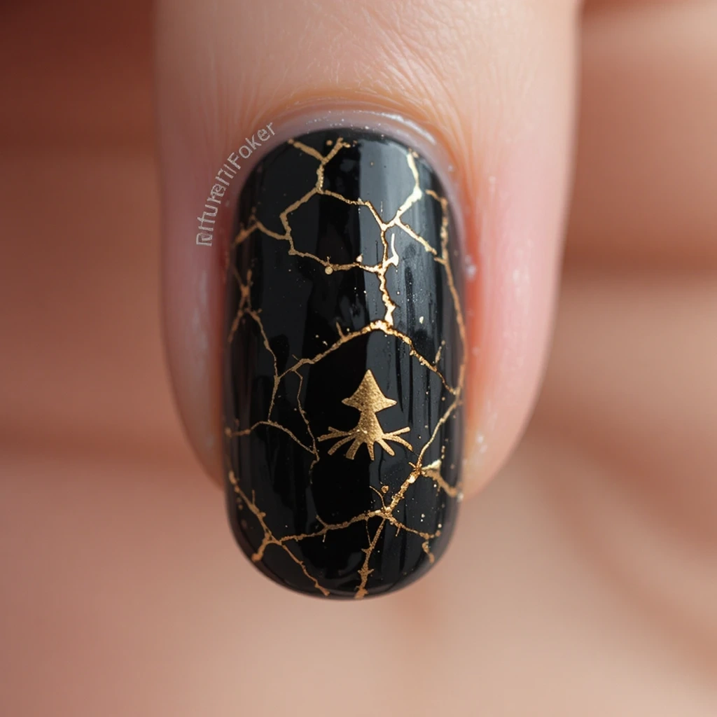 Cracked Gold, Black Cat