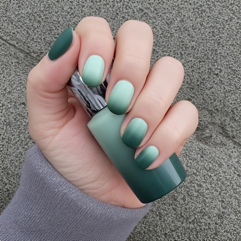 Deep Moss Ombre