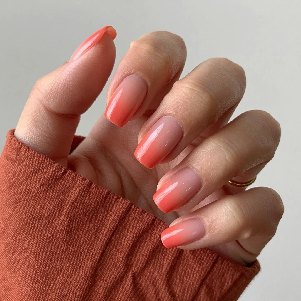 Faded Coral Fade