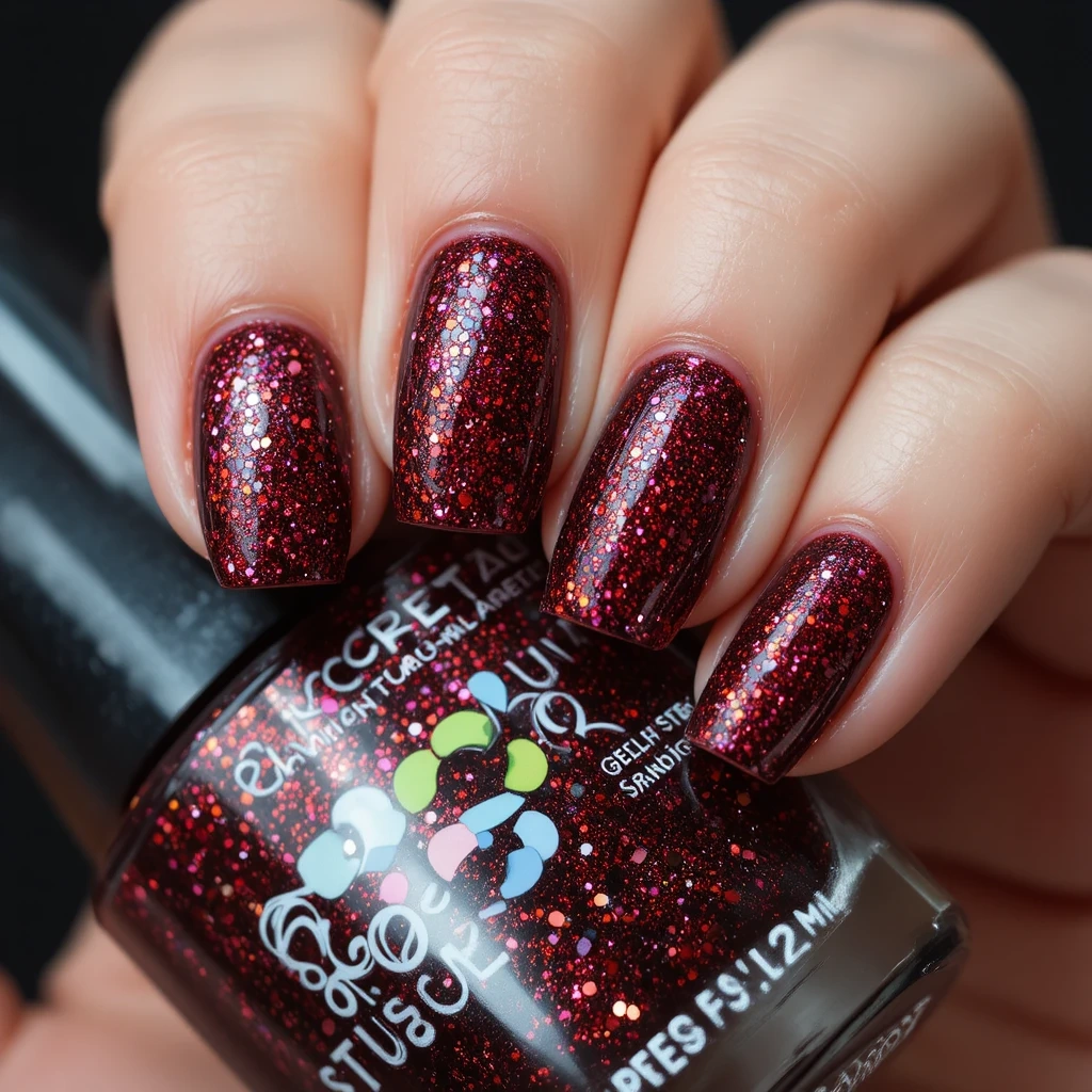 Garnet Glitter Depth
