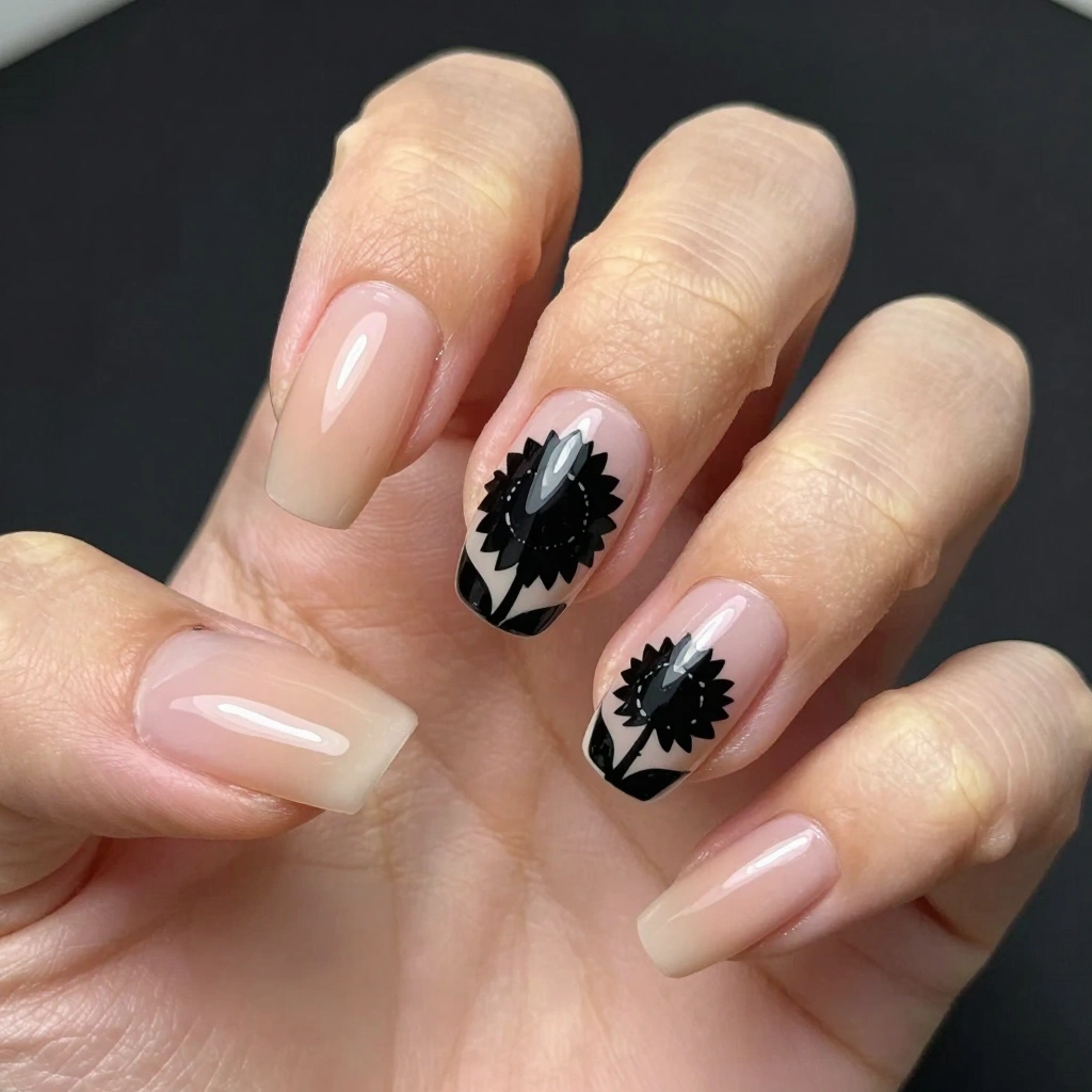 Negative Space Silhouette
