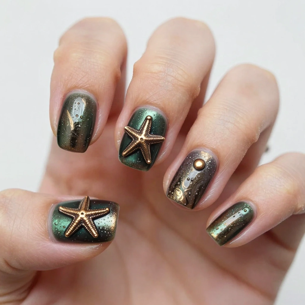 Oxidized Bronze Tide Pool