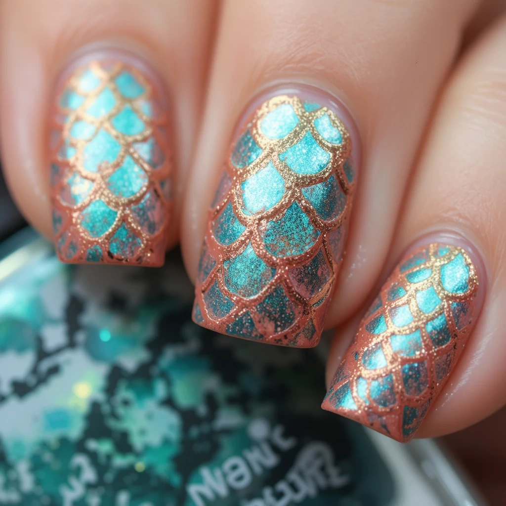 Scale Stamped Coral Reef