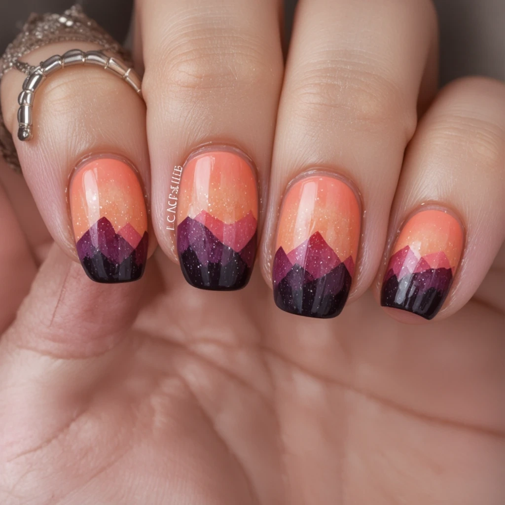 Sunset Peak Ombré