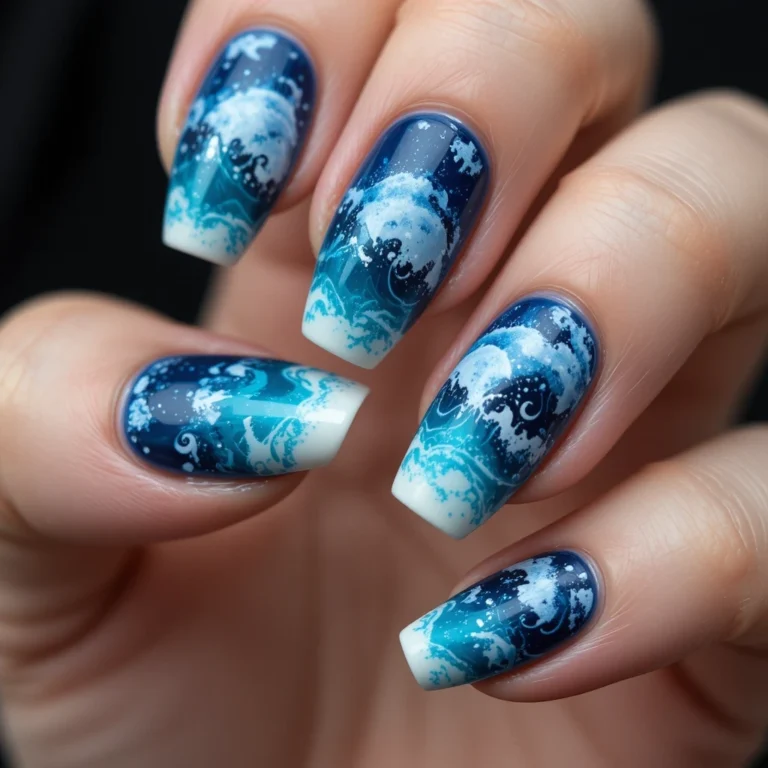 Mermaid Nail Art