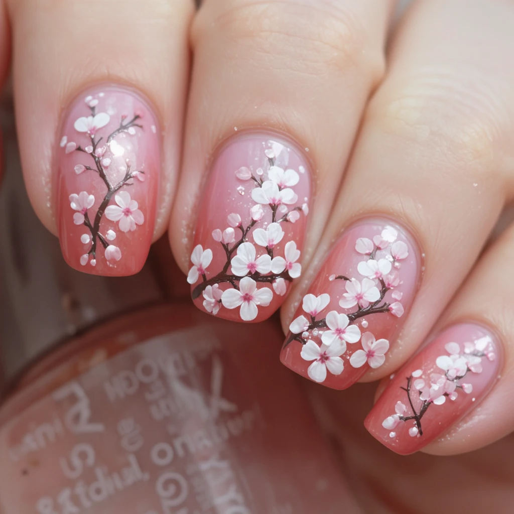 Cherry Blossom at Dusk