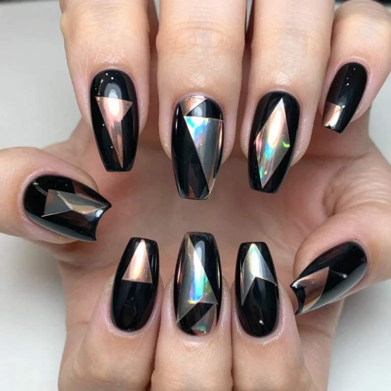 Abstract Nail Art Ideas