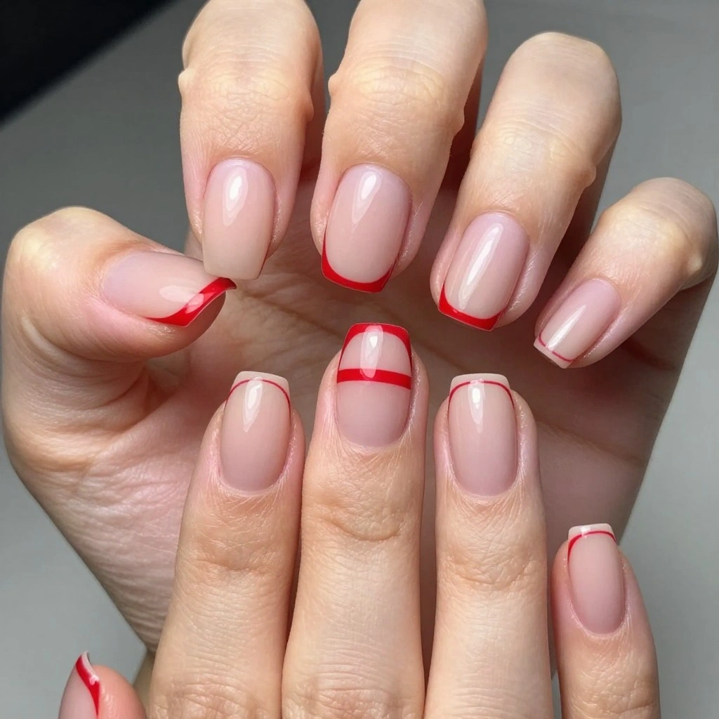 Bare Red Line