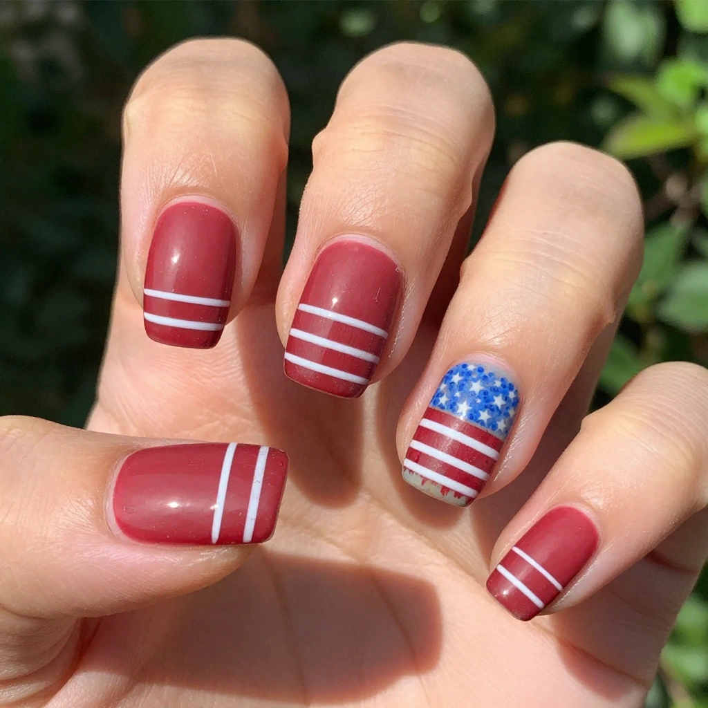 Vintage Distressed Flag