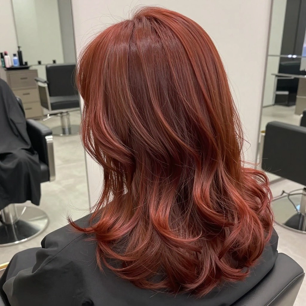 Chestnut Brown with Red Undertones
