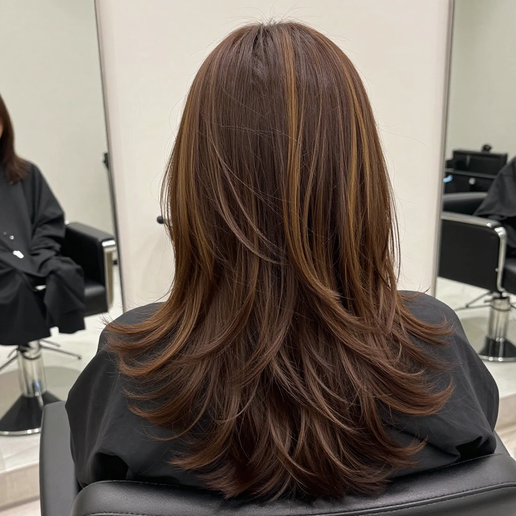 Long Layers with Face-Framing Pieces