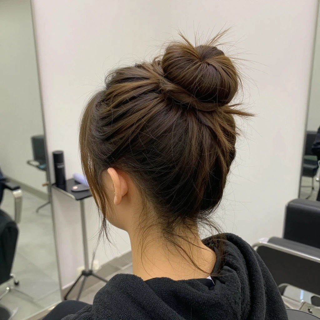 Messy Top Knot